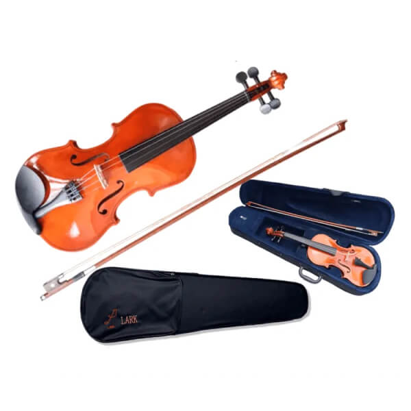 Lark Violin 4/4 with Hard Case, Rosin, Bow