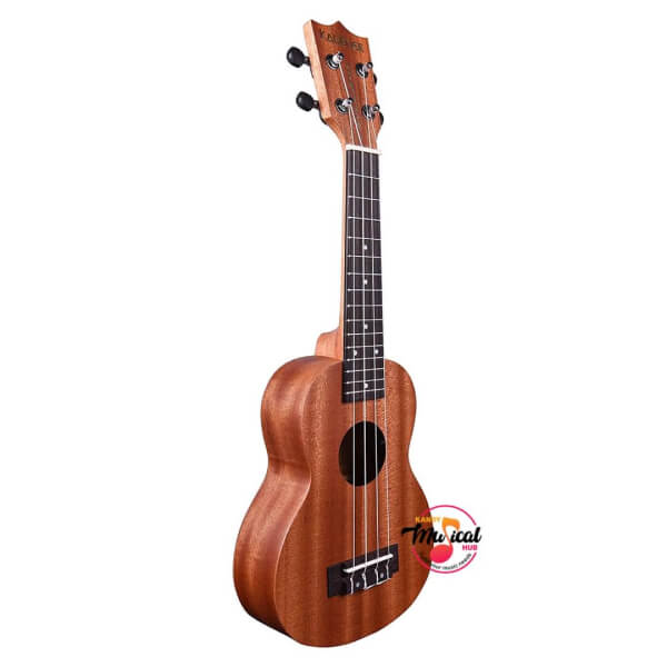 Kadence Wanderer Series ukulele with Bag 21'' Soprano Size Brown Mahogany wood Ukulele