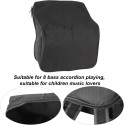 Accordion Padded Bag Storage Organizer Piano Acordion Gig Bag Portable Easy Open Open and Close Musical Instrument Storage Bag 8 Base Accordion School Performance Accordion Carrying Bag Musical