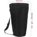 Djembe Darbuka Bag for 8/ 9/ 10/ 11 inch Darbukas Bongo, Djembe Darbak Drum Carry Case Bag Soft Gig Bag Backpack, Portable Waterproof Black Shoulder African Drum Carry Bag Backpack Musical Instrument Accessory