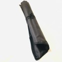 Flute Carrying Bag Roll Type Portable Lightweight Flute Case Mini Saxophone Rolling type flute case Bag Oxford Fabric Waterproof Bags for Music Instrument Black