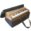 Harmonium Cover / Serpina Bag – Padded or Soft (Non-Padded) Nylon Carry Case | Harmonium Protective Cover for Indian Harmonium & Serpina | Water Resistant Musical Instrument Bag with Strong Zipper | Accordion / Portable Piano Carry Bag