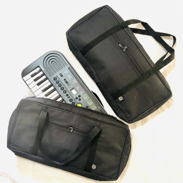 Mini Keyboard Bag Carry Case for Casio SA-46 SA-47 SA-50 SA-51 KP-10 Mini Piano Keyboard Organ – Padded Keyboard Bag Also Suitable for Boss Guitar Multi Effects Pedal Board, Portable Protective Case with Handle & Zipper SA 46 / SA 47 SA50 SA51