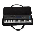 61 Keys Padded Keyboard Case Bag for Electric Keyboard Bag Piano Gig Bag, Waterproof Keyboard Cover, Keyboard Carrying Case - Black