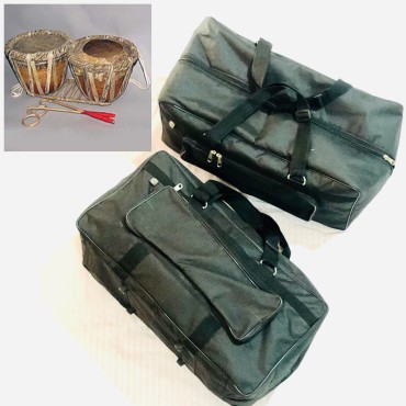 Tammattam තම්මැට්ටම් bera Soft and Padded cussion bag Sri lankan Traditional Bera Bag - Thammattam bag cover case High Quality Water Proof Padded Covers, Bags Drum Bags bera bag Drum accessories carrying bags Backpack Percussion Instrument bag