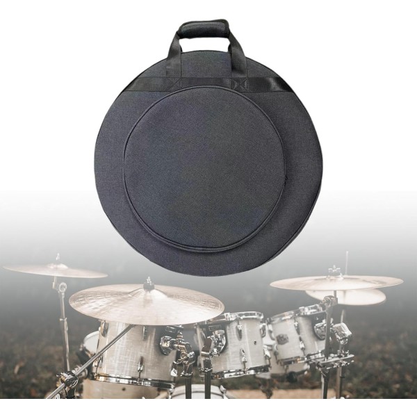 Cymbal Storage Bag 16inch 12inch pocket Musical Instrument Storage Bag Oxford Cloth Drum Cymbals and Accessories Bag Dustproof Cymbal Case Cymbal bag