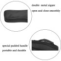21/23/24/26 Inch Ukulele Bag Soft Case – Black Ukulele Carry Bag for Soprano, Concert & Tenor Ukulele, Padded Protective Ukulele Case with Adjustable Dual Shoulder Straps for Travel, Practice & Storage