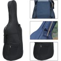 Cello Case Soft Padded for Cello 4/4, Cello Travel Gig Bag with Multiple Pockets, Thick Padded Cello Gig Bag with Adjustable Shoulder Straps & Handle cello bag violin case