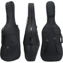 Cello Case Soft Padded for Cello 4/4, Cello Travel Gig Bag with Multiple Pockets, Thick Padded Cello Gig Bag with Adjustable Shoulder Straps & Handle cello bag violin case