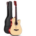 38 inch Acoustic Box Guitar with Bag, Pick 2 year Warranty