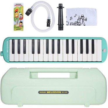 Suzuki MX-32D 32 keys Melodion Melodica - Green/ Blue