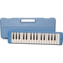 Yamaha Pianica 32-D Melodica Made in Indonesia with Hard Case, Mouth Hose, Mouth piece Blue (P32D) 32 keys P32D Piano Keyboard organ