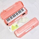 37 Keys Durable ABS Hard case Bee Brand 2 year warranty Melodica Blue pink Green Piano Instrument Soprano Air Piano with Mouthpiece with Hard ABS Case for Music Lovers Beginners Kids - Blue, Pink, Green