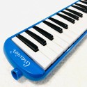 Gravier 32 Keys Melodica made in indonesia 1 Year warranty with Soft Case - Blue, pink, Green (13 Black Keys) Double Tubes Mouthpiece Air Piano Keyboard Musical Instrument with Carrying Bag - Blue, pink, green