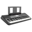 Yamaha PSRE383 Keyboard with Padded Case, Double X Stand, Power Adapter, Book Rest 61-Key Touch Sensitive Portable Keyboard with Power Adapter PSR E 373 Electric piano keyboard organ Musical Instrument Kandy Musical Hub Keyboard with Accessories