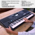 Yamaha PSR-E473 Keyboard With Double X Stand, Padded Bag, Power Adapter 1Year warranty Digital Touch Sensitive Portable 61-Keys Keyboard With Stand, Gig Bag & Power Adapter. Yamaha Keyboard PSR473 organ psr E 473 E473 yamaha keyboard musical