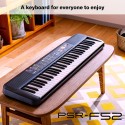 YAMAHA PSR-F52 with Padded Bag, Stand, Power Adapter PORTABLE KEYBOARD WITH 61 KEY Electronic yamaha piano organ keyboard black Musical instrument kandy musical hub keyboard with  3 accessories Yamaha PSR F 52