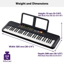 YAMAHA PSR-F52 with Padded Bag, Stand, Power Adapter PORTABLE KEYBOARD WITH 61 KEY Electronic yamaha piano organ keyboard black Musical instrument kandy musical hub keyboard with  3 accessories Yamaha PSR F 52
