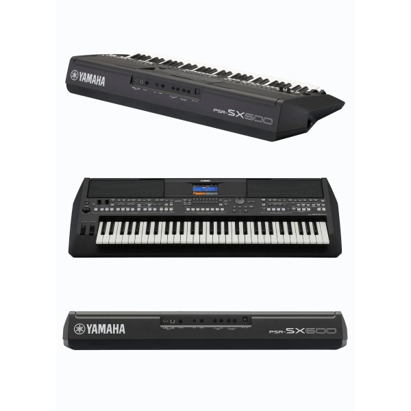 Yamaha PSR-SX600 Arranger Workstation Keyboard with Power Adaptor, Notation Book rest and 1 Year Yamaha music center warranty Brand new kandy musical hub yamaha keyboard organ piano digital piano high end keyboard PSRSX600 PSR SX 600