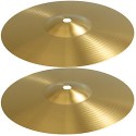 Pair of 8/ 10/ 12/ 14 Inch Cymbal pair of cymbal plate for Western Eastern Band Professional Brass Jazz Drum Classic Cymbal 