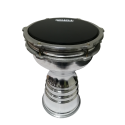 9 Inch Rowell Aluminium Darbuka 2 Years warranty - Tunable All-Weather Synthetic Head Darbak Fine Tuned Darbag Doumbek Congo Bongo 9''