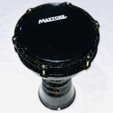 9 Inch Painted Body Darbuka with Chal Maxtone Aluminium 2 Years warranty Darbuka - Tunable All-Weather Synthetic Head Darbak Fine Tuned Darbag Doumbek Congo Bongo 9''