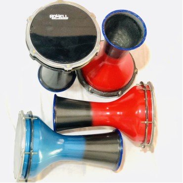 9'' Fiber Darbuka Nut Adjustment tuning Durable darbak drum percussion Drum Bongo Congo 9 inch Tunable All-Weather Synthetic Head, 2-Year Warranty Darbak Fine Tuned Darbag Doumbek Congo Doumbek Tombak 9 Inch Fiber Darbuka Doumbek Drum – Nut Adjustment Tun
