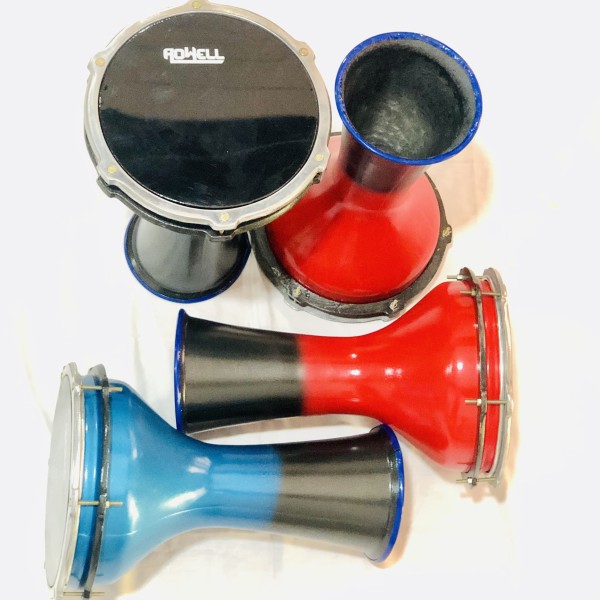 9'' Fiber Darbuka Nut Adjustment tuning Durable darbak drum percussion Drum Bongo Congo 9 inch Tunable All-Weather Synthetic Head, 2-Year Warranty Darbak Fine Tuned Darbag Doumbek Congo Doumbek Tombak 9 Inch Fiber Darbuka Doumbek Drum – Nut Adjustment Tun
