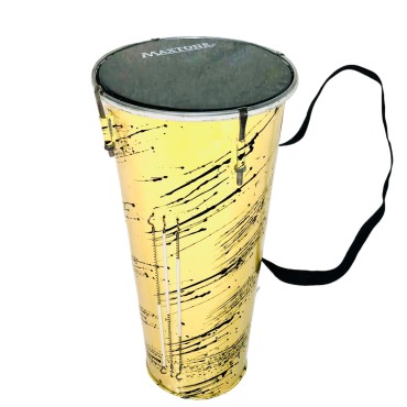8'' Skin Size Half Congo Plate Drum with side snare wire with Strap Bongo drum Random Colours darbuka