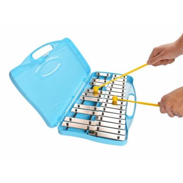 Angel 25-Note Glockenspiel Xylophone 25 Note Chromatic Glockenspiel in Case musical instrument glock 25 keys glockenspiel