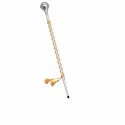 Marching Band Leader Mace 3ft / 4ft / 5ft (36'' / 48'' / 60'') Drum Major Baton | Aluminium Ceremonial Mace with Cord | Western & Eastern School Band, Cadet Band Leader Staff | Marching Band Drum Major Mace by Kandy Musical Hub