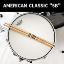 Vic Firth 5B American Classic Drumsticks | Original Hickory Wood Drum Sticks for Drum Set & Percussion | Durable Balanced 5B Size Sticks for Rock Practice Studio Live Performance