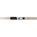 Vic Firth 5B American Classic Drumsticks | Original Hickory Wood Drum Sticks for Drum Set & Percussion | Durable Balanced 5B Size Sticks for Rock Practice Studio Live Performance