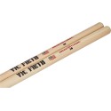 Vic Firth 5B American Classic Drumsticks | Original Hickory Wood Drum Sticks for Drum Set & Percussion | Durable Balanced 5B Size Sticks for Rock Practice Studio Live Performance