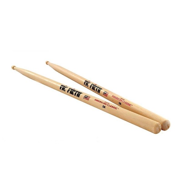 Nova VF-N5A By Vic Firth Wood Tip Drum Sticks Hickory 