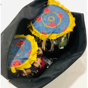 Musical tabla set bag Case - Professional Durable High Quality Heavy Nylon Bag Cover For Tabla Set Tabla case carrying case for tabla