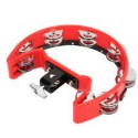 Mountable Tambourine With Mounting Eye Base Hi-Hat Tambourine Drum Kits Accessories