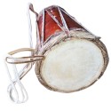 Small Yak Beraya යක් බෙරය for kids Srilankan Traditional Drum pahatharata beraya Musical Instrument For Events, ceromony