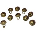 10pcs Brass Gejji Ghungroo Large Size Hand Made Indian Classical Dance Bells ගෙජ්ජි High Quality Good Tone Dance Anklet Bells for Bharatanatyam Kuchipudi Kathak Dance – Kandy Musical Hub