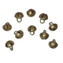 10pcs Brass Gejji Ghungroo Large Size Hand Made Indian Classical Dance Bells ගෙජ්ජි High Quality Good Tone Dance Anklet Bells for Bharatanatyam Kuchipudi Kathak Dance – Kandy Musical Hub