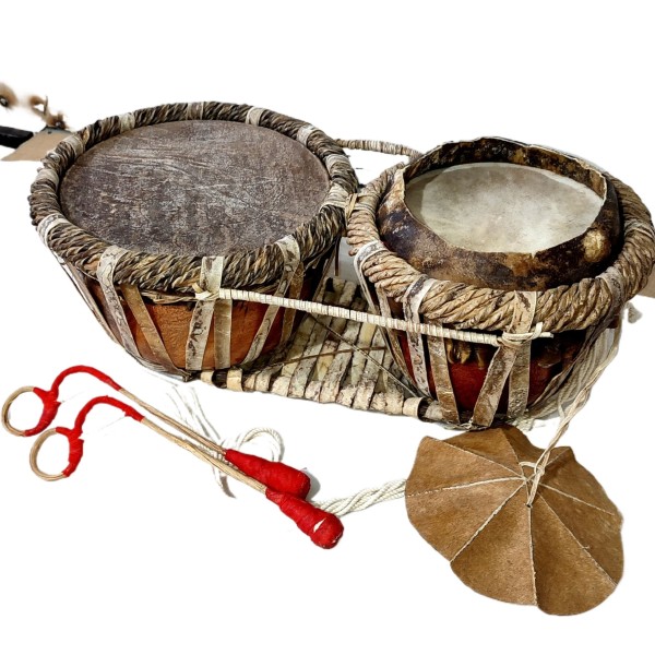 Kohomba Tammattama (කොහොඹ තම්මැට්ටම) High Quality Pansal with kadippu Pair Srilankan Traditional Drum Thammattama Instrument For Events, ceromony Sri Lanka Tammattama Drum and percussion instrument 