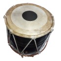 Fiber Nut and Bolt professional Dholak Light Weight Tabla Cap with Center copper Ring Dolak