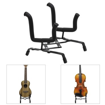 Violin/ Ukulele Stand Hei mei Foldable Stand Portable Rack Holder