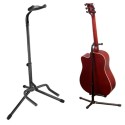 Guitar Stand - Adjustable Floor Folding Universal Tripod Portable Guitar Stands with Neck Holder for Electric, Classical Guitars and Bass