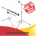 Cymbal Boom Stand Heavy black - Lightweight, Double -Braced Sturdy and Heavy Weight