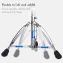 Snare Stand Double-Braced Snare Drum Stand with Gearless UniLock Basket Tilter, Heavy Double Braced Legs, and Adjustable Gripping Basked for 10" to 14" Snare Drums.Snare Drum Stand  Snare Stand Snare Stand Drum and percussion accessories