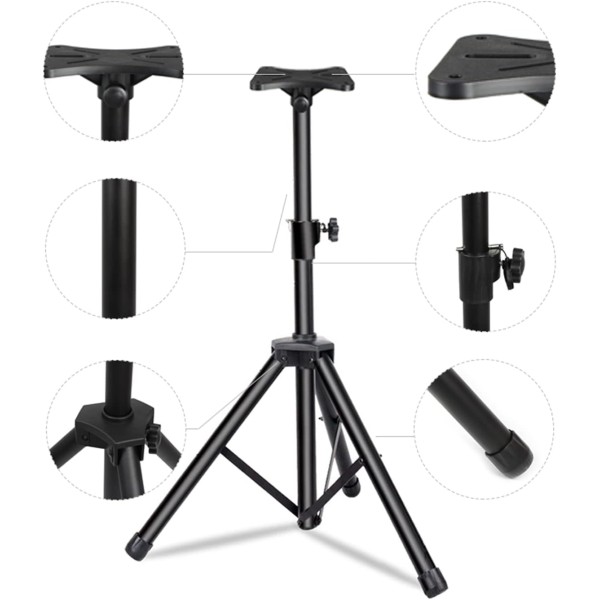 High Quality Adjustable Speaker Stand Professional Thicken Triangular Speaker Bracket