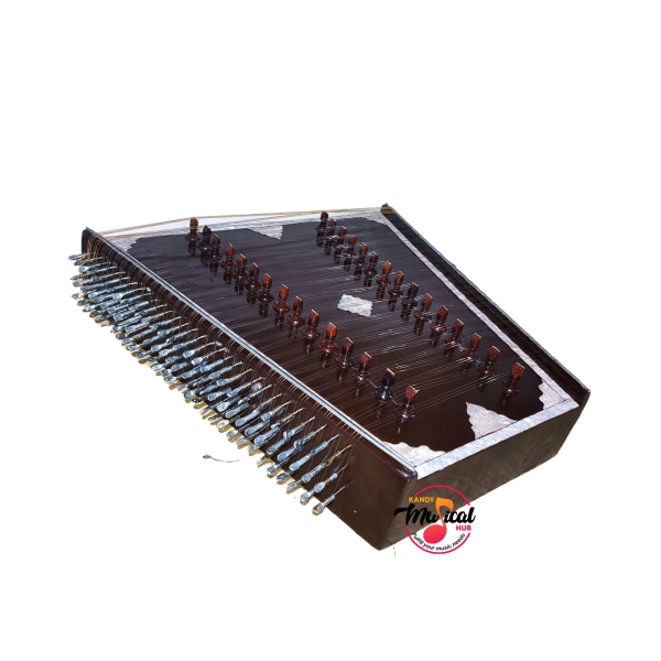 Professional Classical Indian Santoor with Padded Carrying Case, Sticks and tuning key / Santur  Crafted & Tuned by a Specialist in India 