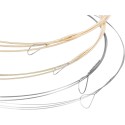 Banjo Strings 4 String set, Alice AJ04 Banjo String 09-30 Well Balanced Tone with Silver-Plated Copper Alloy Wound Strings set