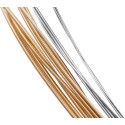 Banjo Strings 4 String set, Alice AJ04 Banjo String 09-30 Well Balanced Tone with Silver-Plated Copper Alloy Wound Strings set